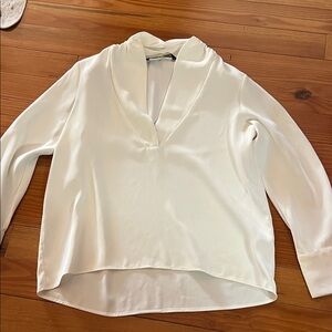 Chic Cream Women's Blouse